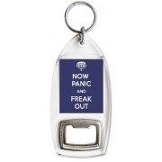 Now Panic and Freak Out - Bottle Opener Keyring