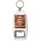 Keep Calm and Eat Chocolate - Bottle Opener Keyring