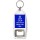 Keep Calm There's Enough Beer for All - Bottle Opener Keyring