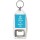 Keep Calm and Party On - Bottle Opener Keyring