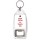 Keep Calm and Truck On - Bottle Opener Keyring