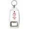 Keep Calm and Truck On - Bottle Opener Keyring