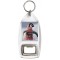 Keep Cool and Hug a Penguin - Bottle Opener Keyring
