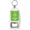 Keep Calm and Garden On - Bottle Opener Keyring
