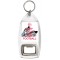 Keep Calm and Play Football - Bottle Opener Keyring