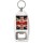 Keep Calm and Drive a Jag - Bottle Opener Keyring