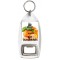 Keep Calm and Eat Tangerines - Bottle Opener Keyring