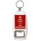 Keep Calm I'm an Air Stewardess - Bottle Opener Keyring