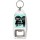 Keep Calm and Love Your Black Labrador - Bottle Opener Keyring
