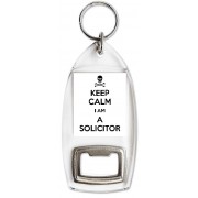 Keep Calm I'm a Solicitor - Bottle Opener Keyring