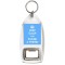 Keep Calm and Phone a Friend - Bottle Opener Keyring