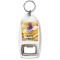 Keep Calm and Bake a Cake - Bottle Opener Keyring