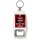 Keep Calm and Kiss for Love - Bottle Opener Keyring