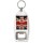 Keep Calm and Be British - Bottle Opener Keyring