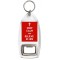 Keep Calm and Believe in Him - Bottle Opener Keyring