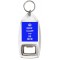 Keep Calm and be Nice! - Bottle Opener Keyring