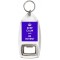 Keep Calm and be Patient - Bottle Opener Keyring