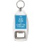Keep Calm and Carry On Cycling - Bottle Opener Keyring