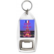 Keep Calm and Love Paris - Bottle Opener Keyring