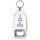 Keep Calm and Date a Gymnast - Bottle Opener Keyring