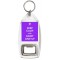 Keep Calm and Don't Give Up - Bottle Opener Keyring