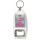 Keep Calm and Don't Stop Believing - Bottle Opener Keyring