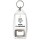 Keep Calm and Drink Champagne - Bottle Opener Keyring