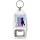 Keep Calm and Love Horses - Bottle Opener Keyring
