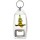 Keep Calm and Eat Bananas - Bottle Opener Keyring