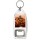 Keep Calm and Eat Beanz - Bottle Opener Keyring