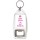 Keep Calm and Eat Donuts - Bottle Opener Keyring