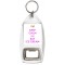 Keep Calm and Eat Ice Cream - Bottle Opener Keyring