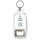 Keep Calm and Make a List - Bottle Opener Keyring