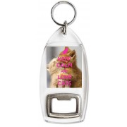 Keep Calm and Love Cats - Bottle Opener Keyring