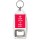 Keep Calm and And. And. - Bottle Opener Keyring