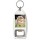 Keep Calm and Love Your Rabbit - Bottle Opener Keyring