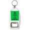 Keep Calm and Keep Weeding - Bottle Opener Keyring