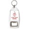 Keep Calm and Love Your Moped - Bottle Opener Keyring