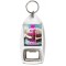 Keep Calm and Love Cakes - Bottle Opener Keyring