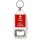 Keep Calm and Hug a Mastiff - Bottle Opener Keyring