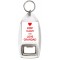 Keep Calm and Love Grandad - Bottle Opener Keyring