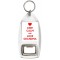 Keep Calm and Love Grandma - Bottle Opener Keyring