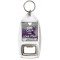 Keep Calm and Love Your Greyhound - Bottle Opener Keyring