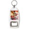 Keep Calm and Make Pancakes - Bottle Opener Keyring