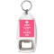 Keep Calm and Nurse On - Bottle Opener Keyring