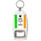 Keep Calm I'm Irish - Bottle Opener Keyring