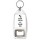 Keep Calm and Game On - Bottle Opener Keyring