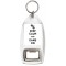 Keep Calm and Game On - Bottle Opener Keyring