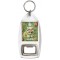 Keep Calm and Be a Lady - Bottle Opener Keyring