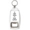 Keep Calm and Play Guitar - Bottle Opener Keyring